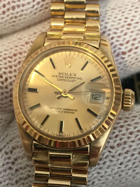 rolex tutto d'oro anni 70|valore rolex vintage.